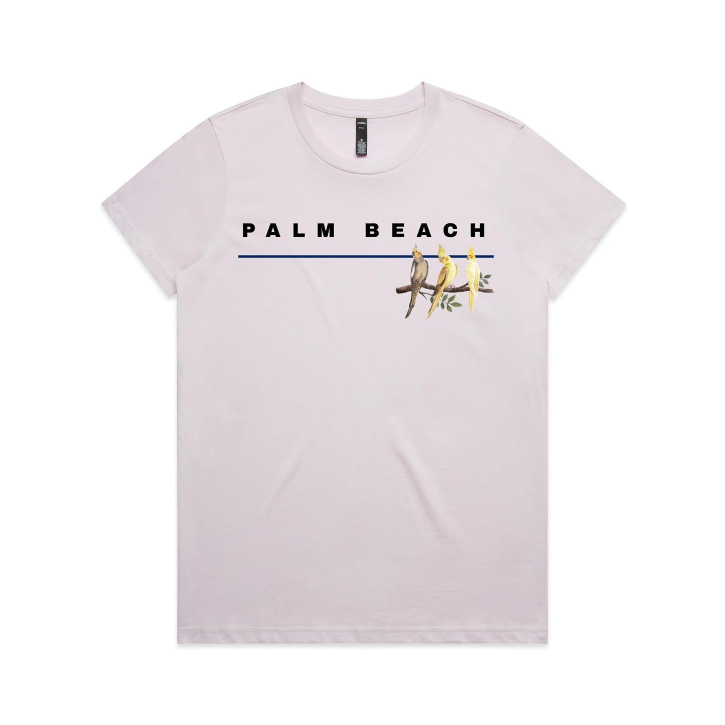 Lost Manly Custom Palm Beach Logo Edition AS Colour Women's Maple Tee - Lost Manly Shop
