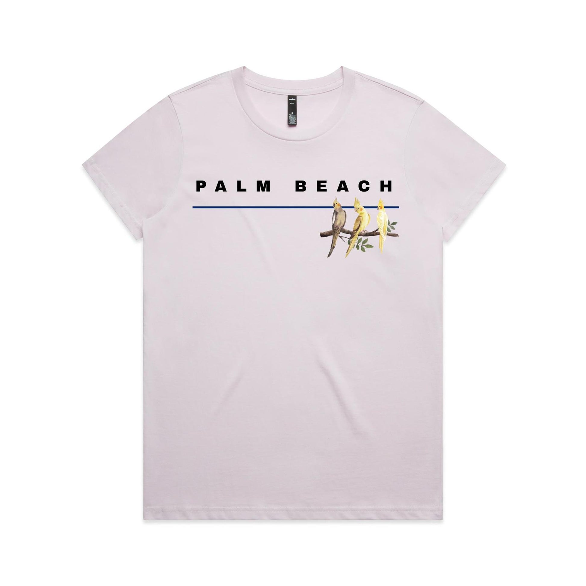 Lost Manly Custom Palm Beach Logo Edition AS Colour Women's Maple Tee - Lost Manly Shop