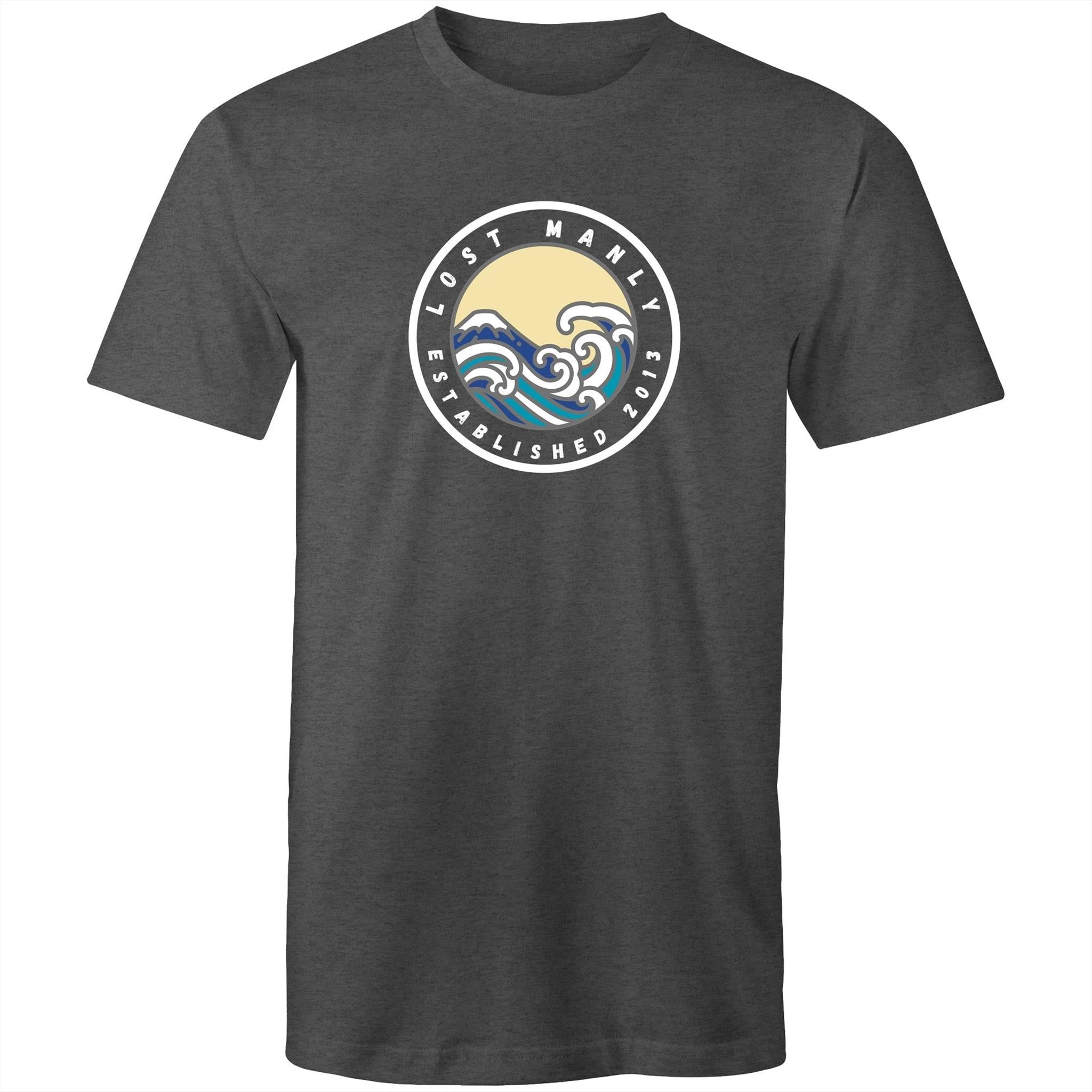 Lost Manly Northern Beaches Sydney Australia Printed Logo T-Shirt Ogo Merch