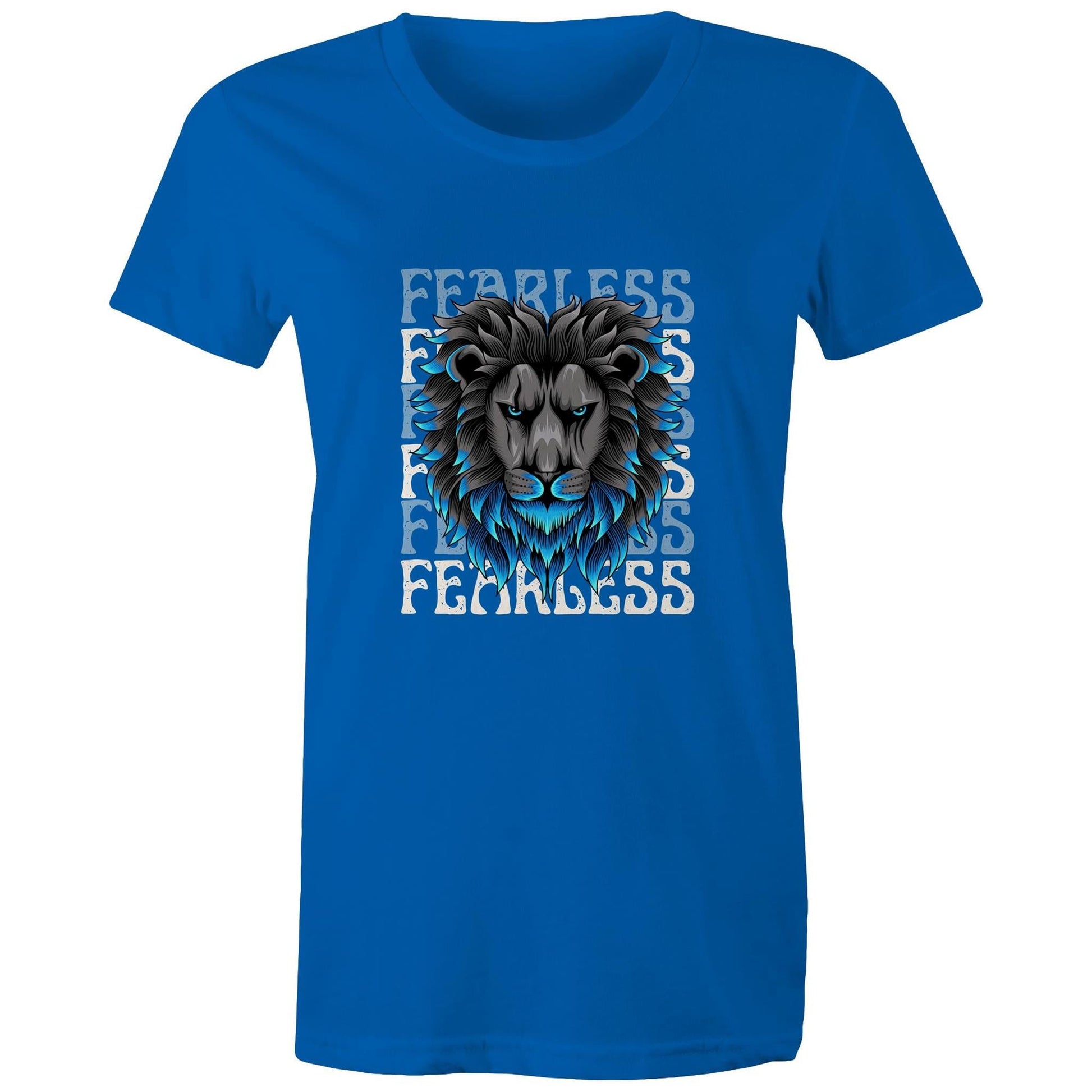 Women's Maple Tee Fearless Print 