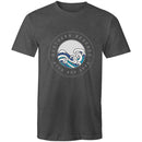 Northern Beaches Born n Bred custom logo printed on AS Colour Staple - Mens T-Shirt 