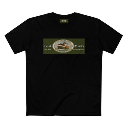 Lost Manly T-Shirt Original Lost Manly Trademark Custom Logo Limited Edition - Lost Manly Shop
