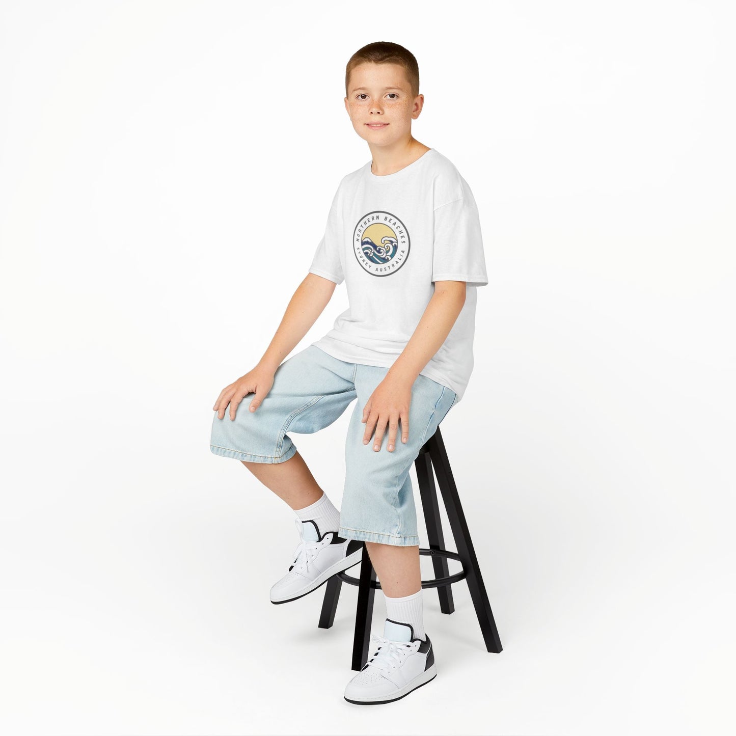 Kids T-Shirt Northern Beaches logo 