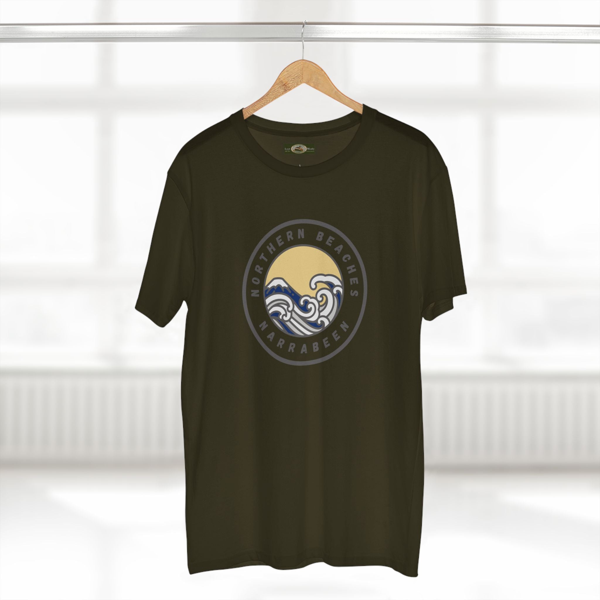 Narrabeen Northern Beaches Sydney Australia Printed Logo T-Shirt Printify