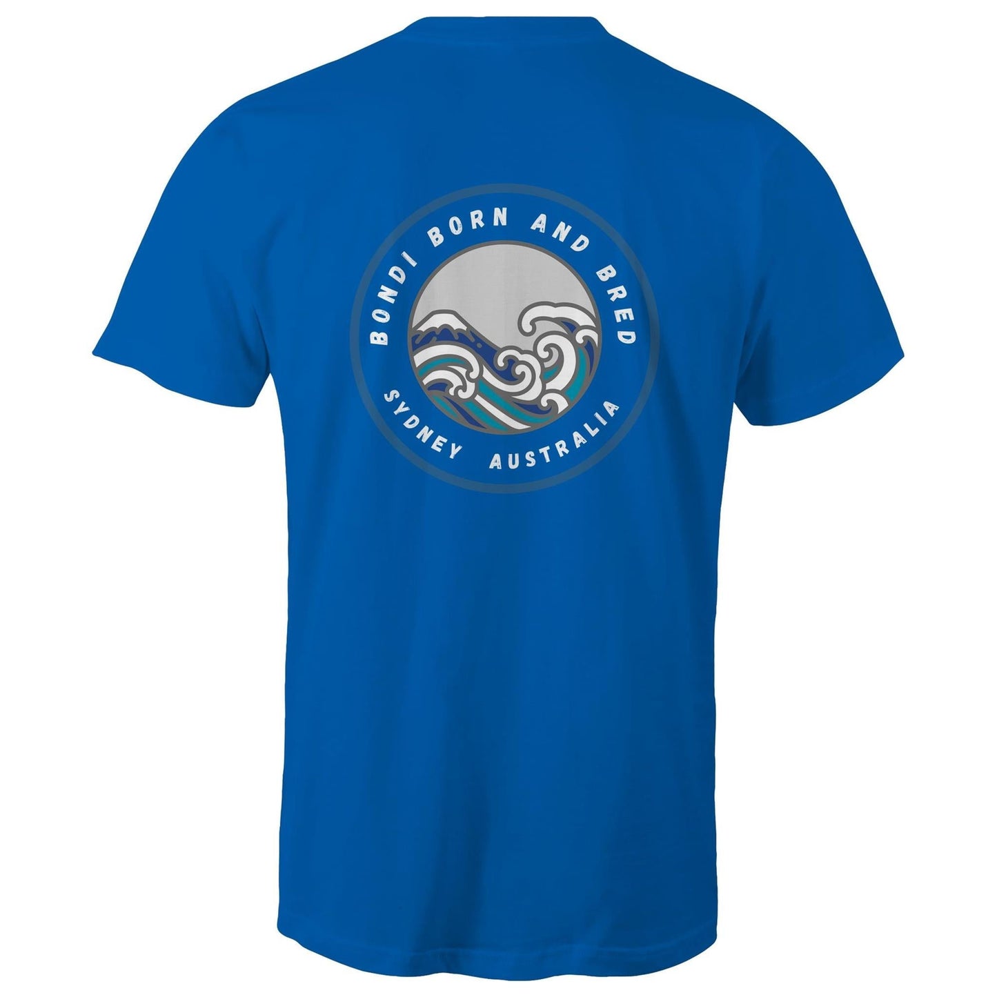 AS Colour Staple - Mens T-Shirt Bondi Born and Bred custom logo front and back (Copy) Ogo Merch