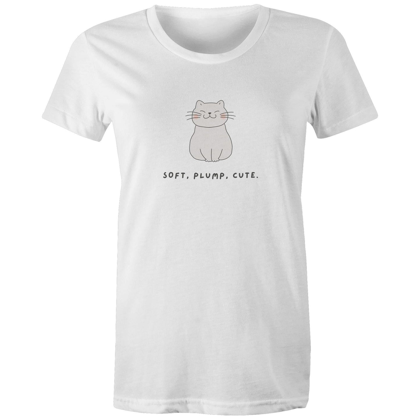 Women's Maple Tee Soft Plump Cute Print 