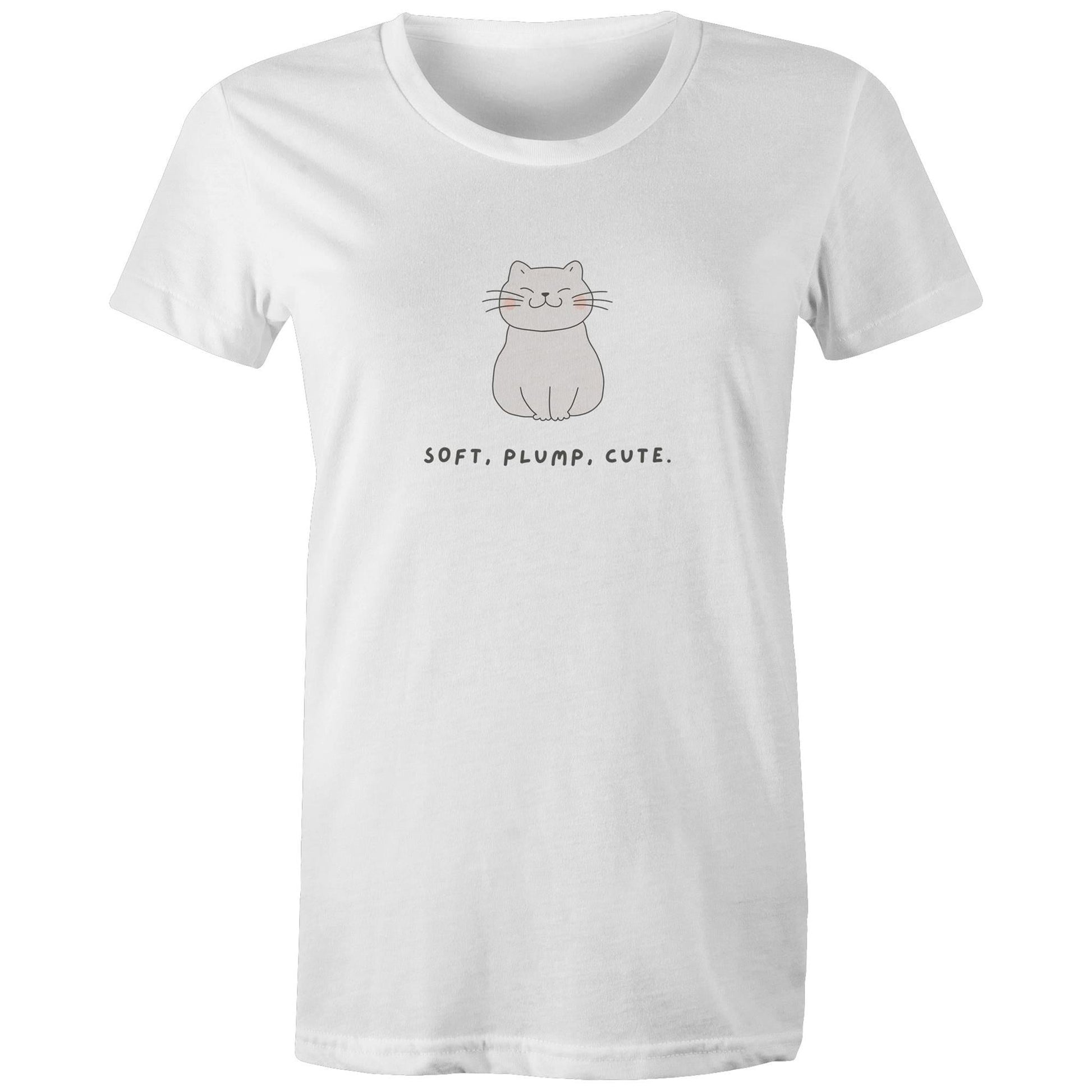 Women's Maple Tee Soft Plump Cute Print 