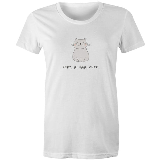 Women's Maple Tee Soft Plump Cute Print 