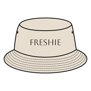 FRESHIE Bucket Hat with Custom Northern Beaches Logo Design Printify