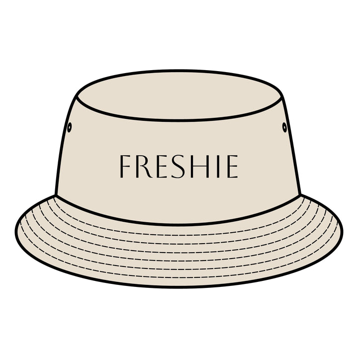 FRESHIE Bucket Hat with Custom Northern Beaches Logo Design Printify