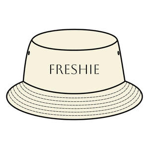 FRESHIE Bucket Hat with Custom Northern Beaches Logo Design Printify