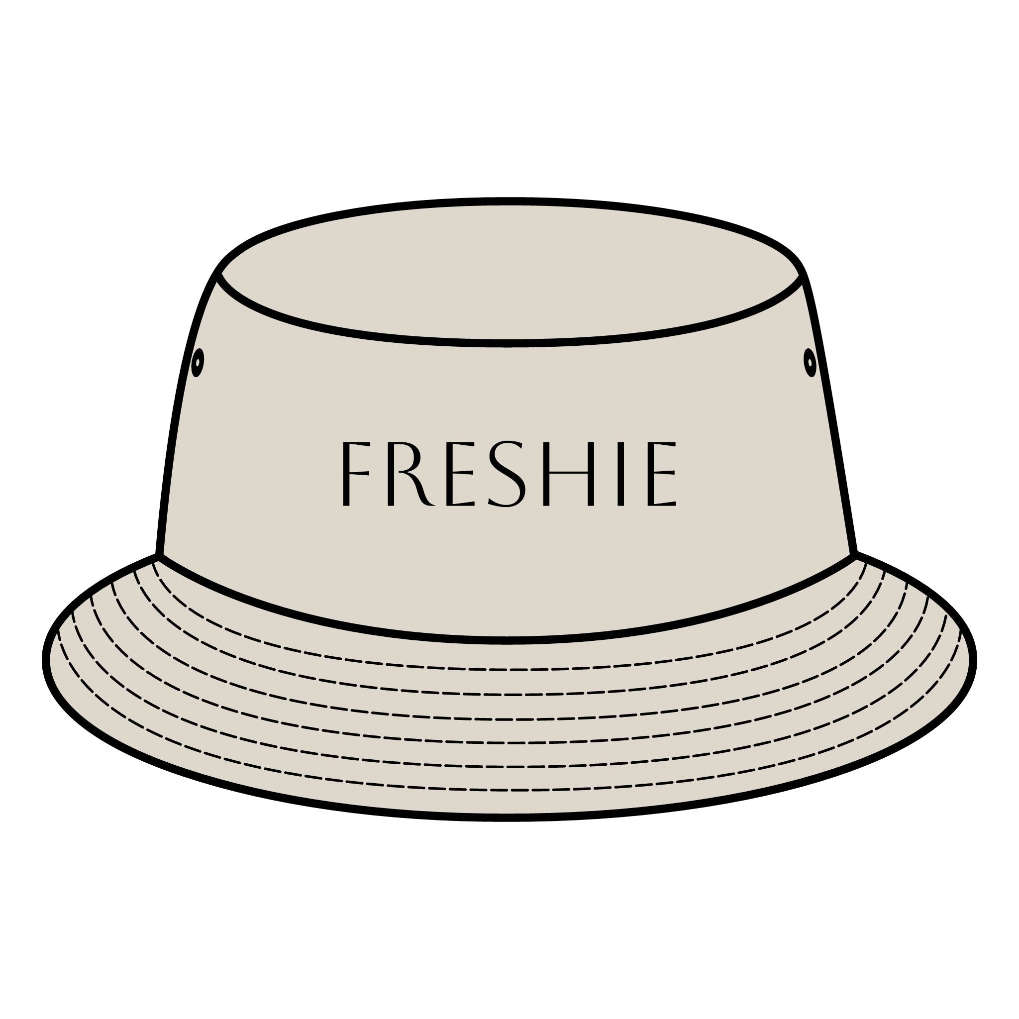 FRESHIE Bucket Hat with Custom Northern Beaches Logo Design Printify