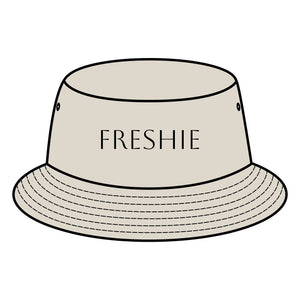 FRESHIE Bucket Hat with Custom Northern Beaches Logo Design Printify