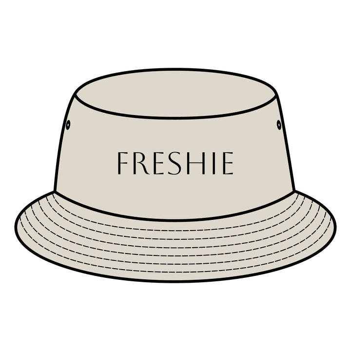 FRESHIE Bucket Hat with Custom Northern Beaches Logo Design Printify