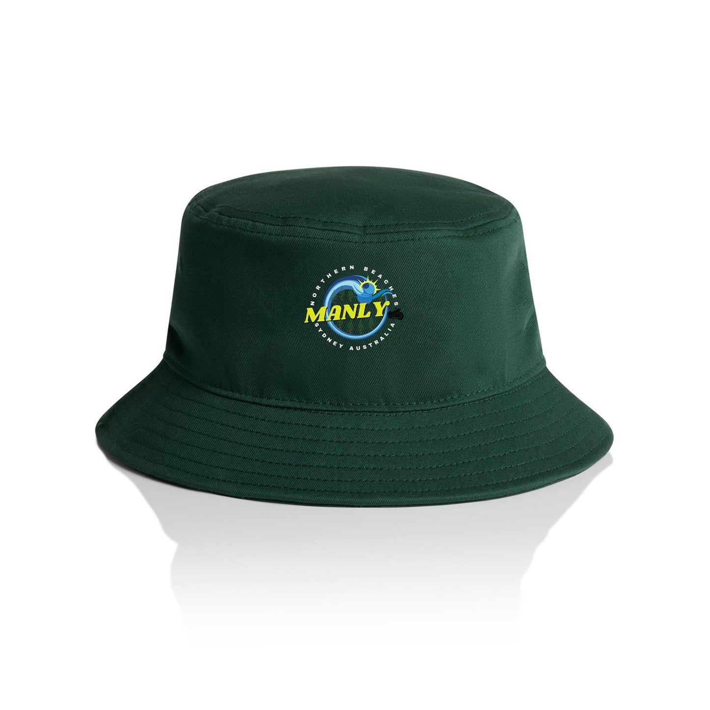 Lost Manly custom logo The Manly Barry AS Colour Bucket Hat - Lost Manly Shop