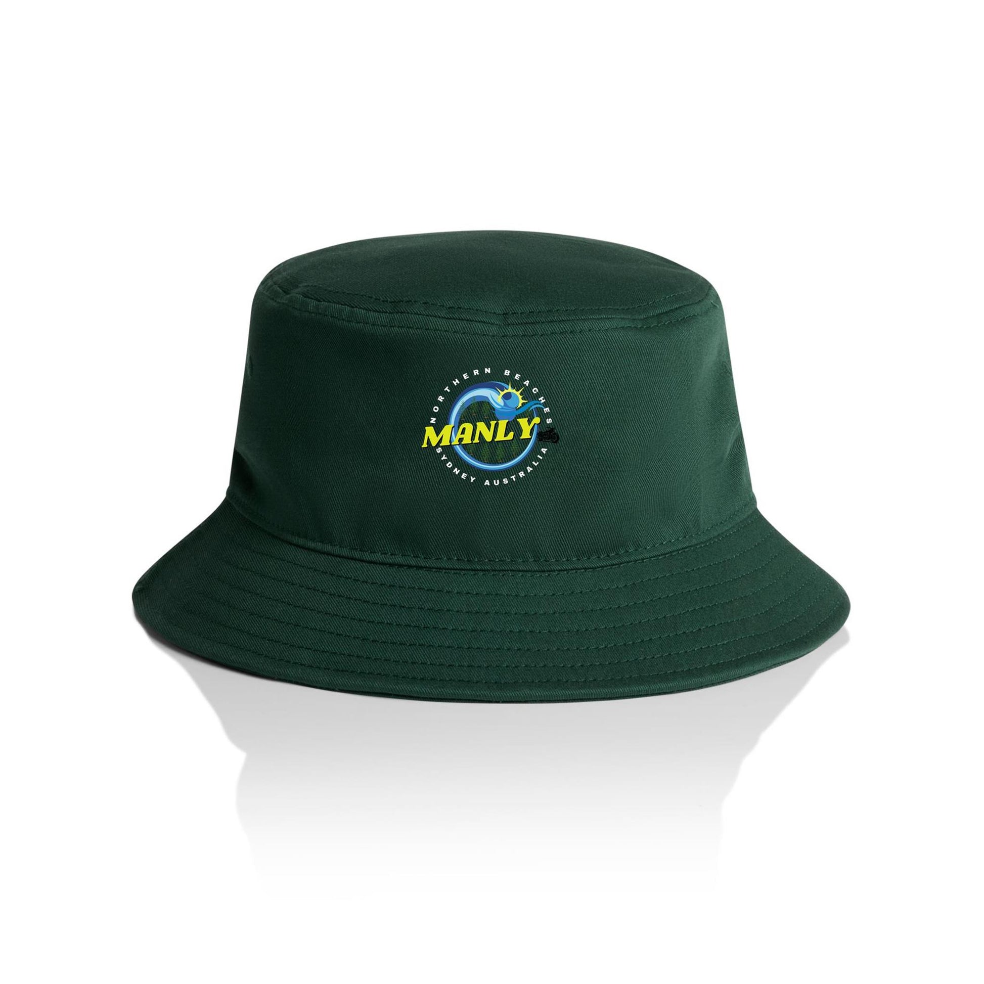 Lost Manly custom logo The Manly Barry AS Colour Bucket Hat - Lost Manly Shop