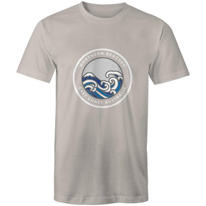 Northern Beaches East Coast Australia logo on Quality Cotton Adult T-Shirt Ogo Merch