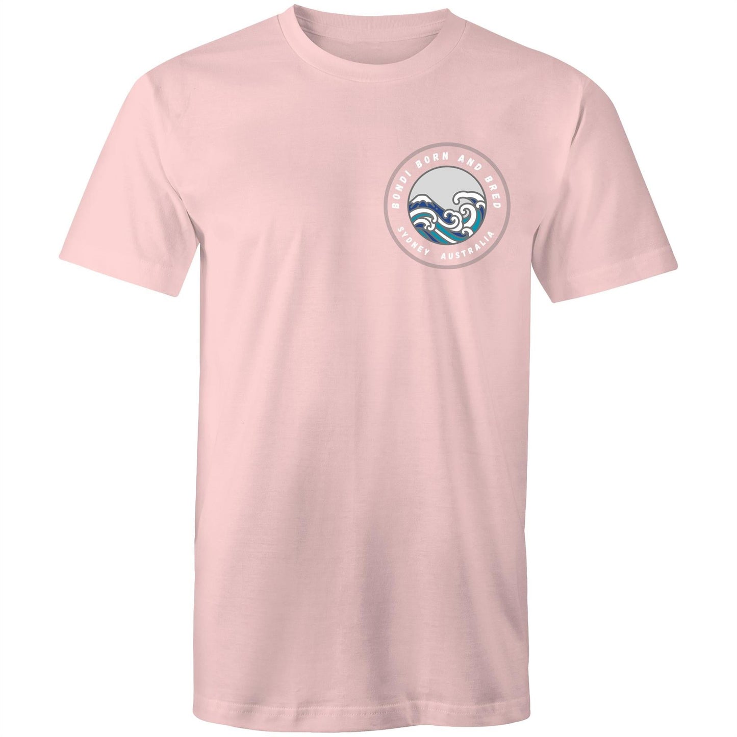 AS Colour Staple - Mens T-Shirt Bondi Born and Bred custom logo front and back (Copy) Ogo Merch