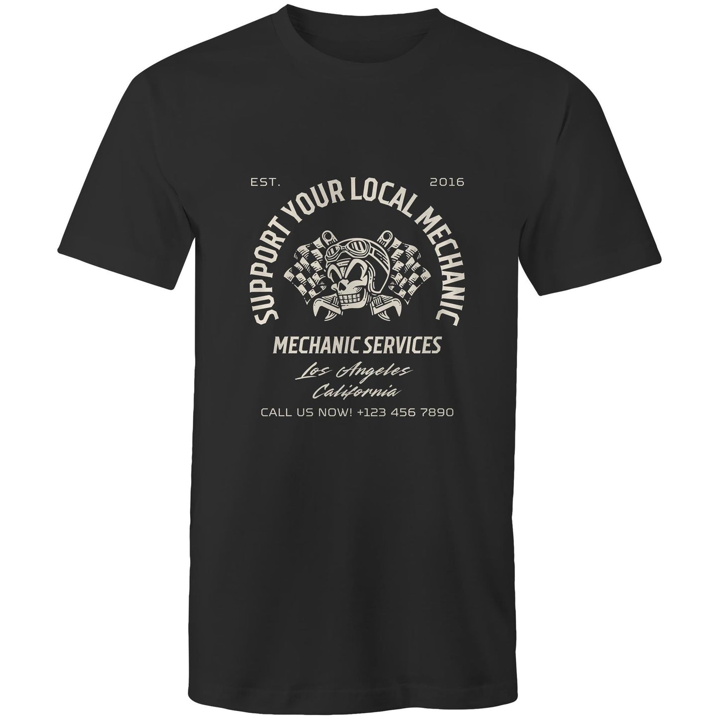 T-Shirt Support your Local Mechanic 