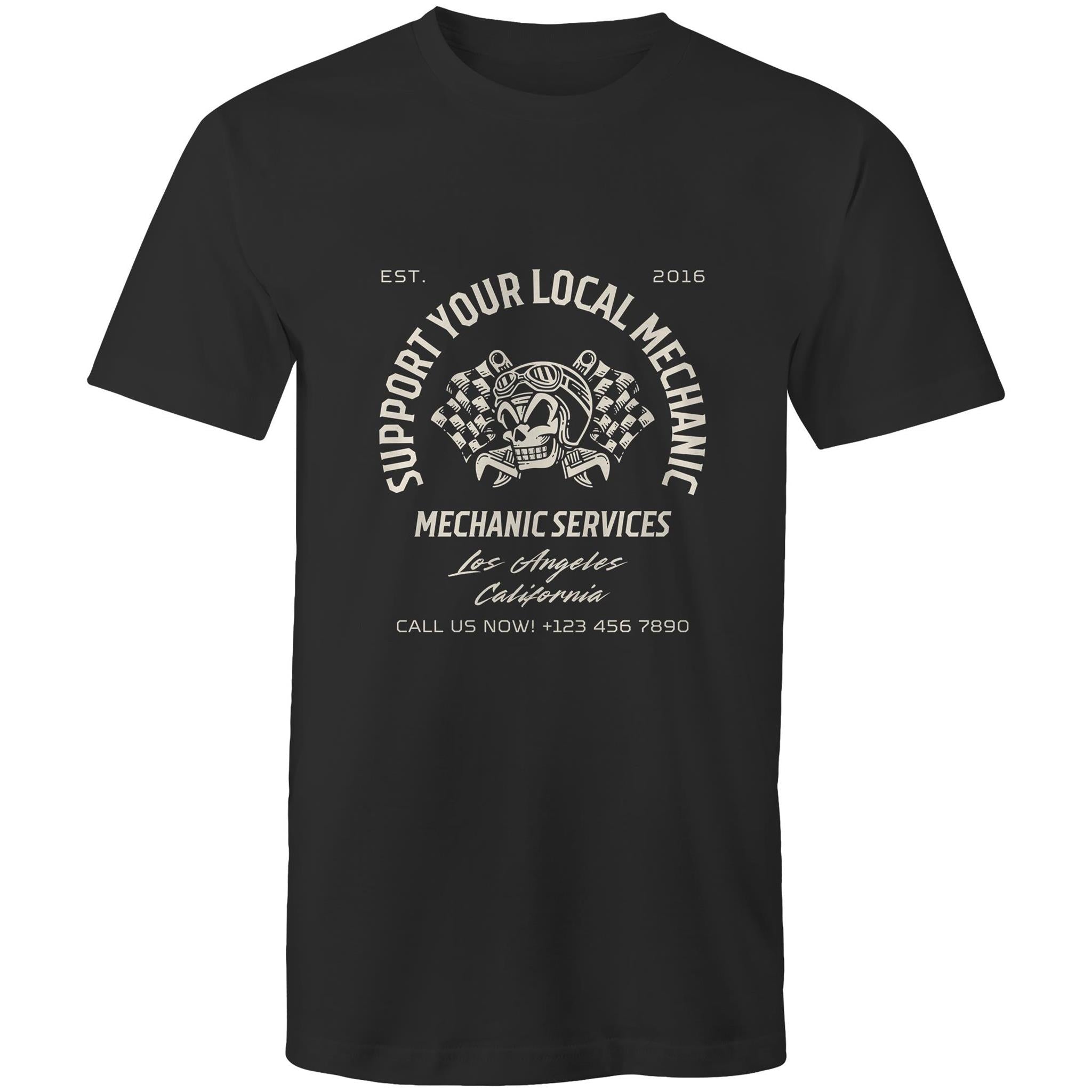 T-Shirt Support your Local Mechanic