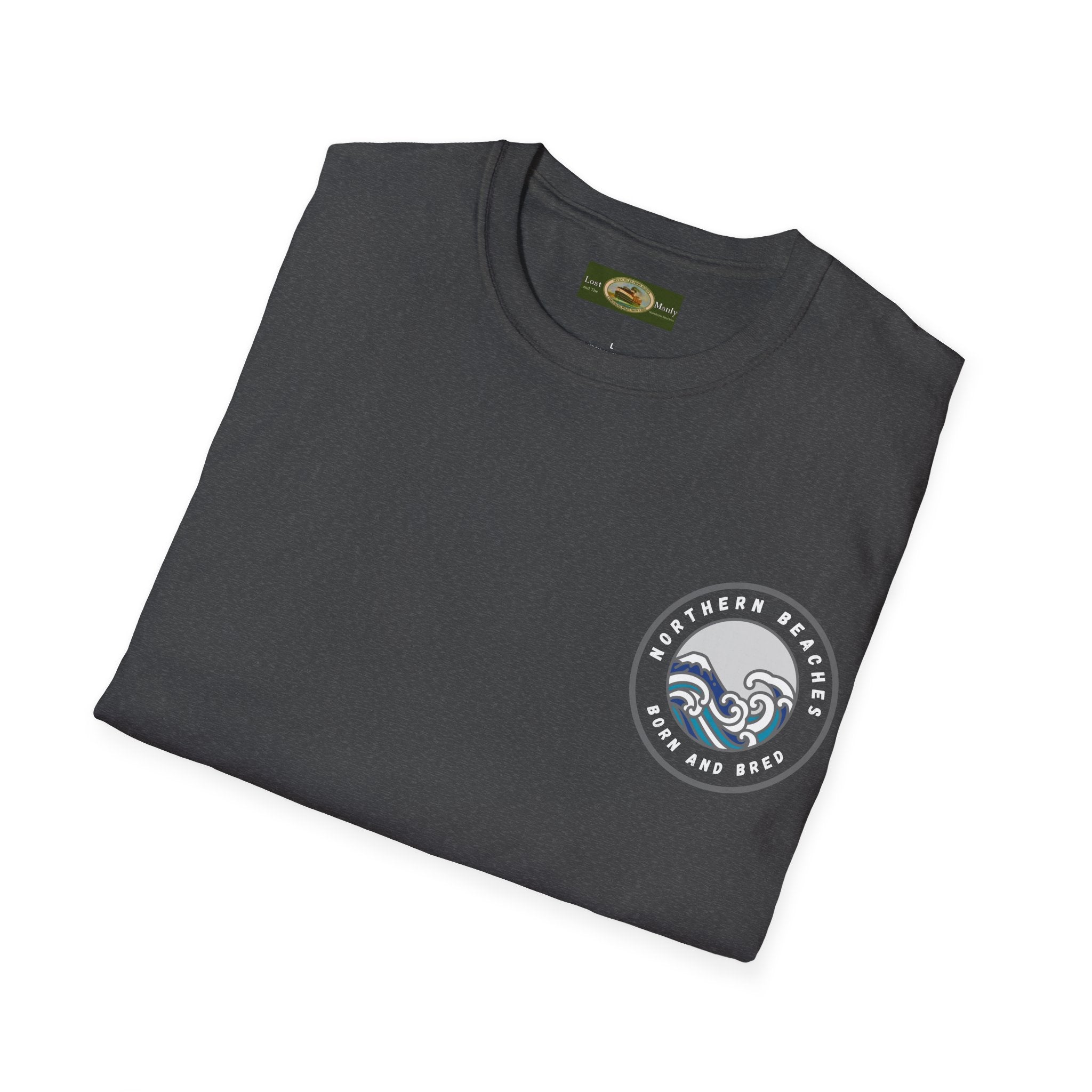 Northern Beaches Born and Bred Unisex T-Shirt Printify