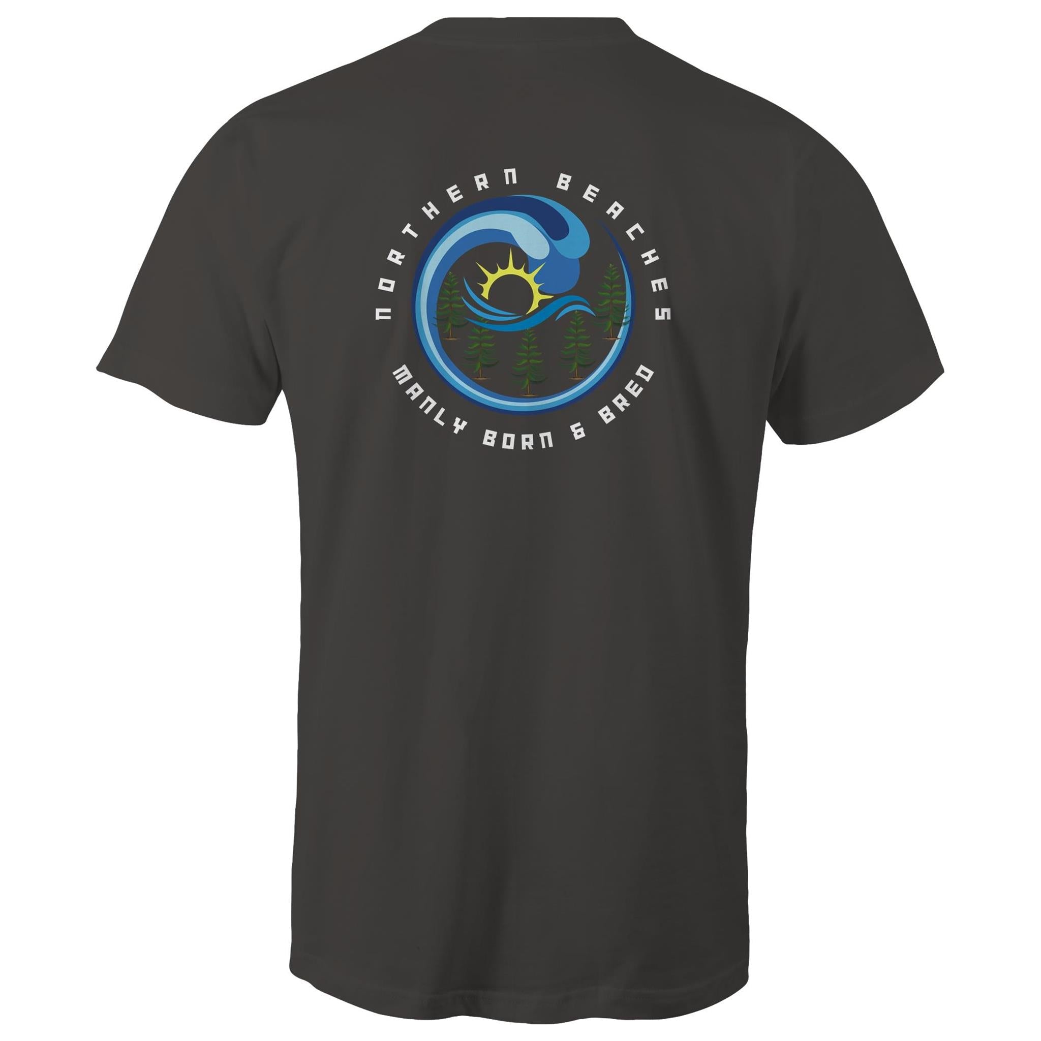 Manly Born and Bred Logo T-Shirt