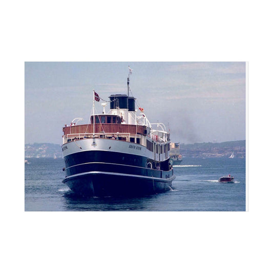 South Steyne Returns to Manly 1993 - Nautical Wall Art, Coastal Decor, Beach House Print, Gift for Sailors, Age Spots Included 