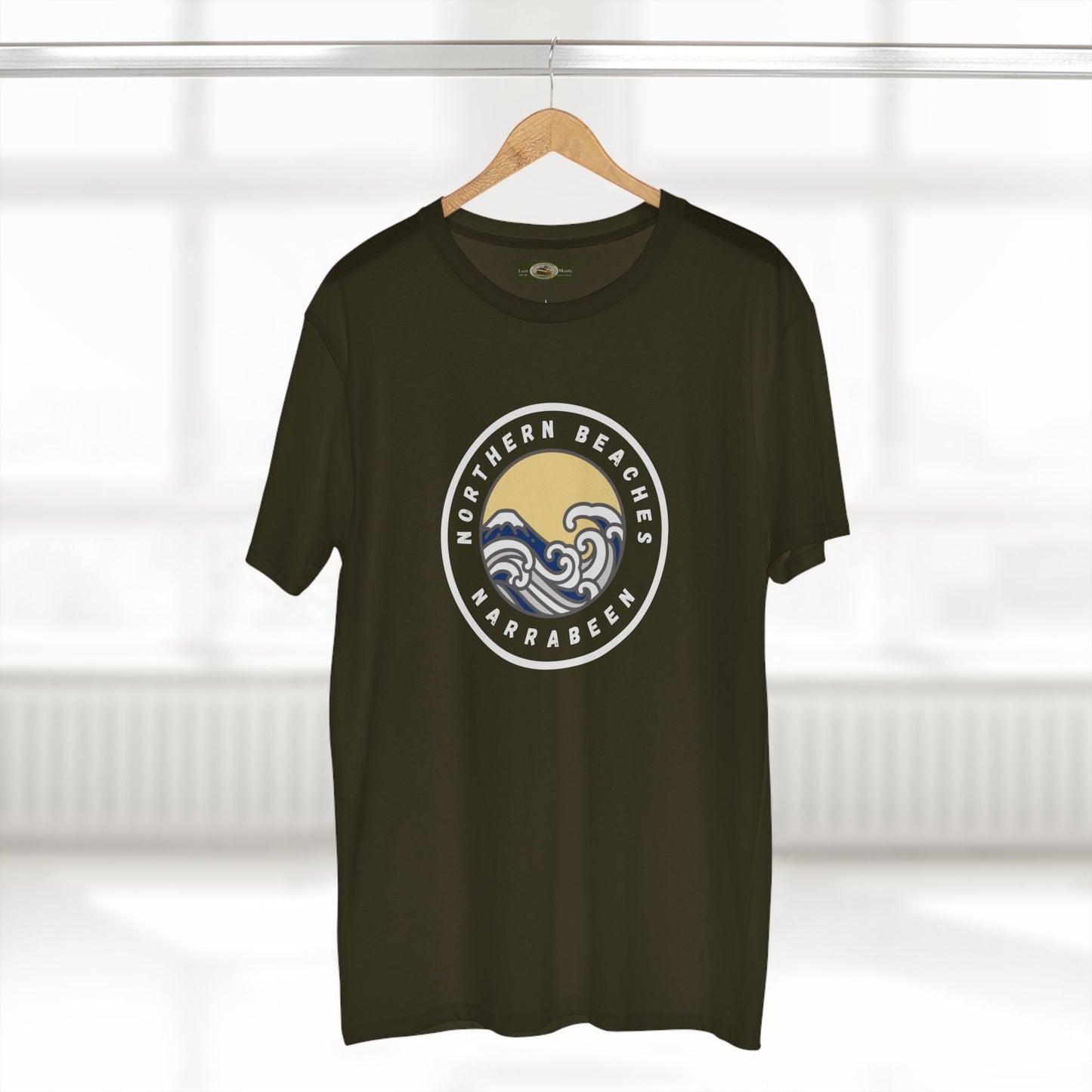 Narrabeen Northern Beaches Sydney Australia Printed Logo T-Shirt Printify
