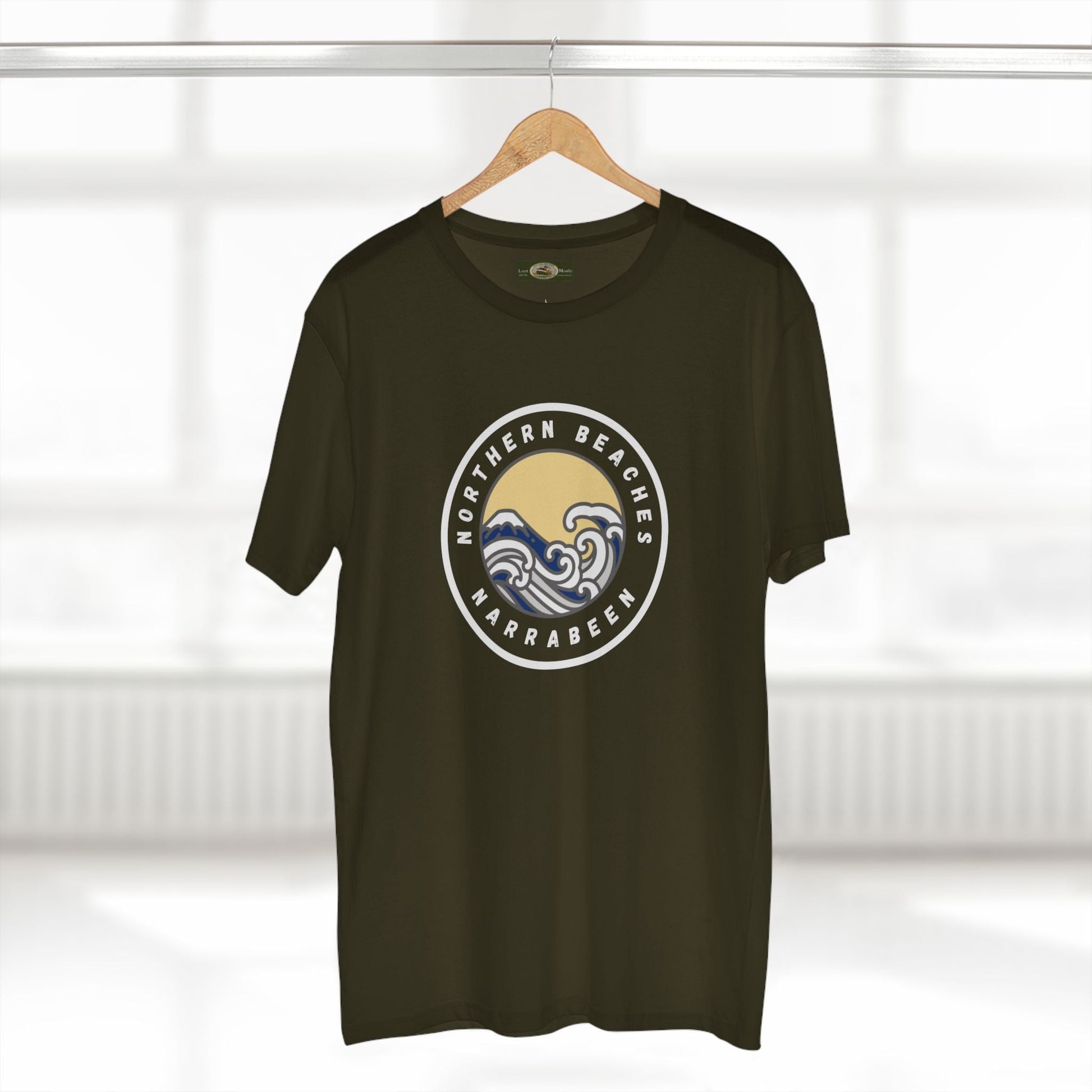 Narrabeen Northern Beaches Sydney Australia Printed Logo T-Shirt Printify