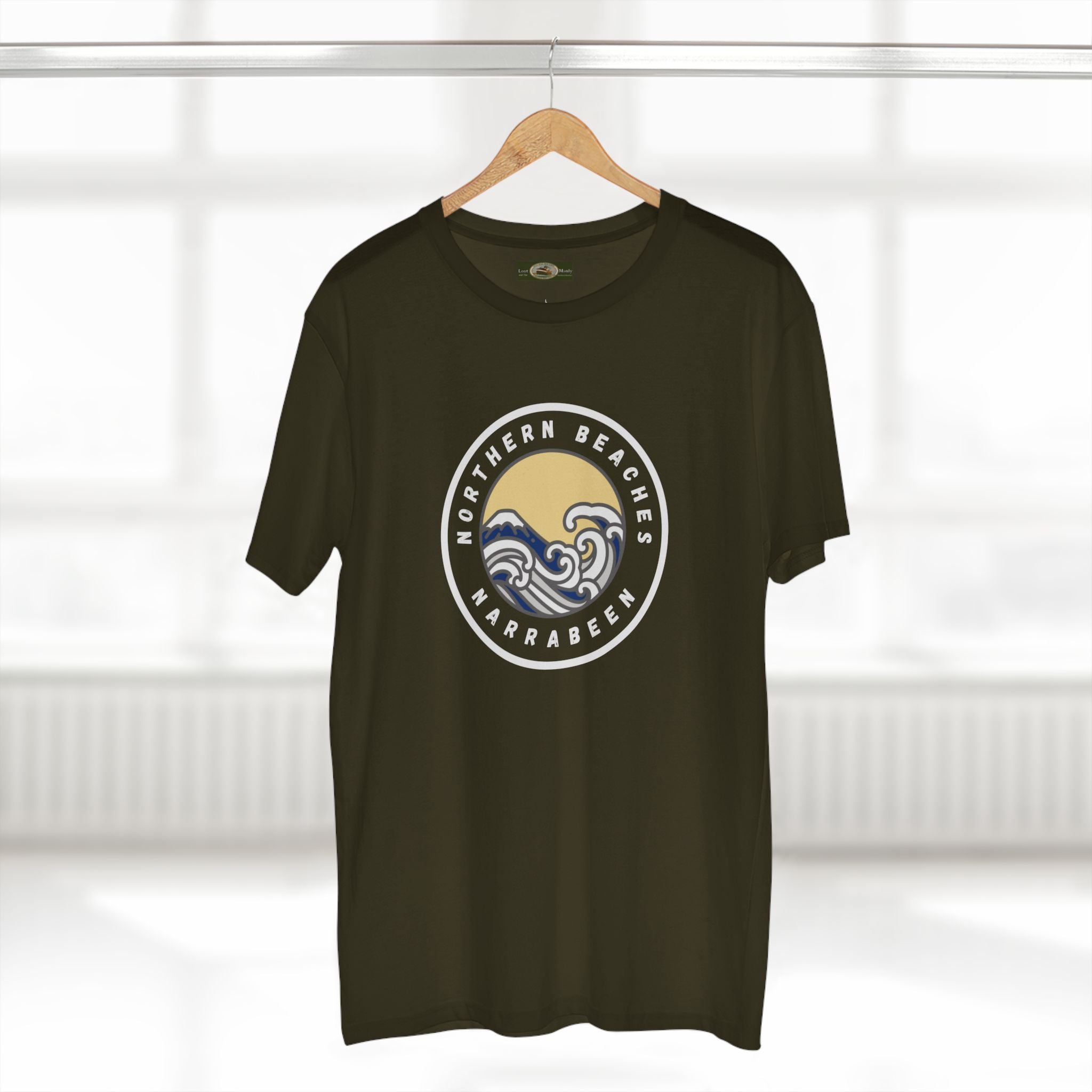 Narrabeen Northern Beaches Sydney Australia Printed Logo T-Shirt Printify