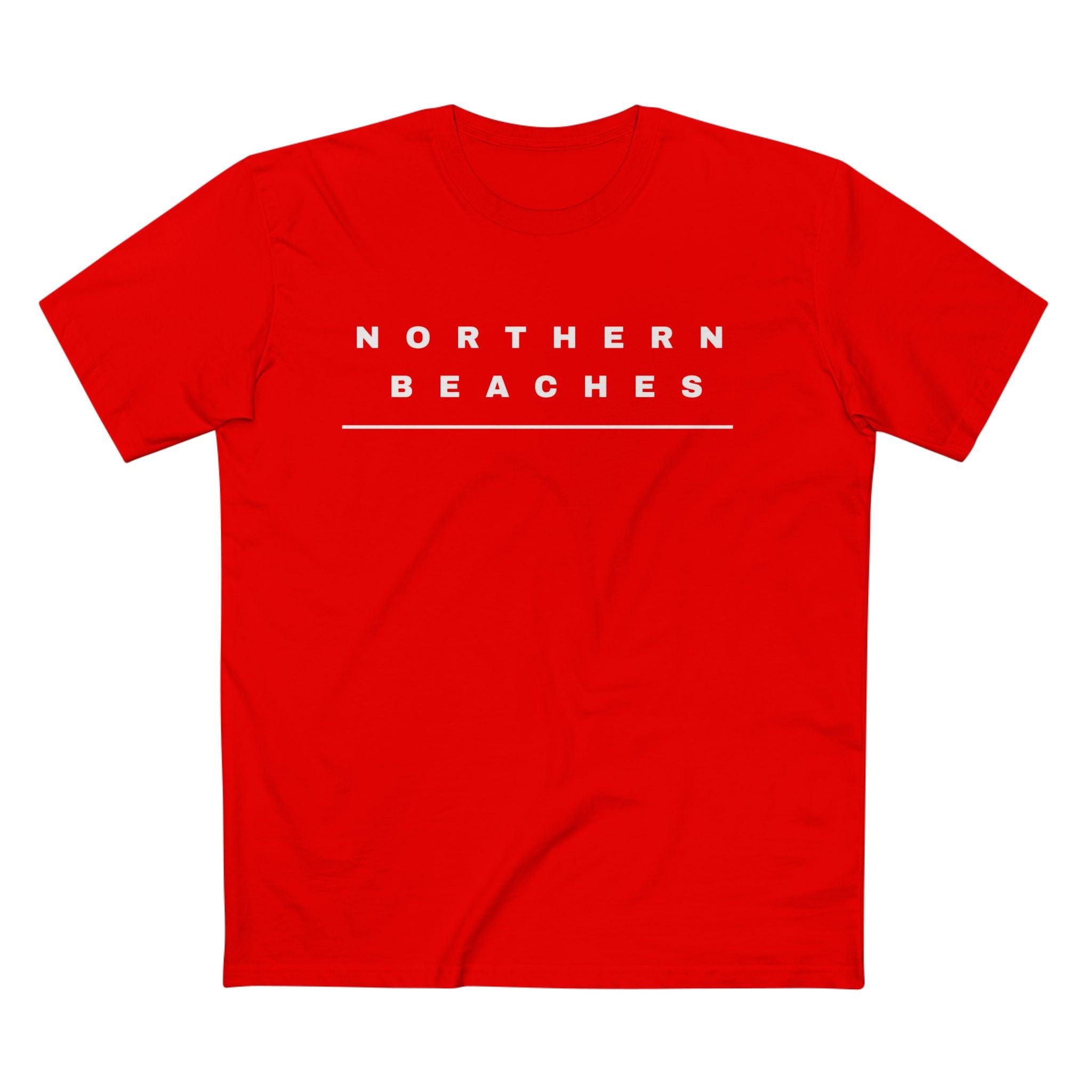 Northern Beaches front/back Logo Adult T-Shirt 