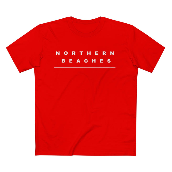 Northern Beaches front/back Logo Adult T-Shirt 