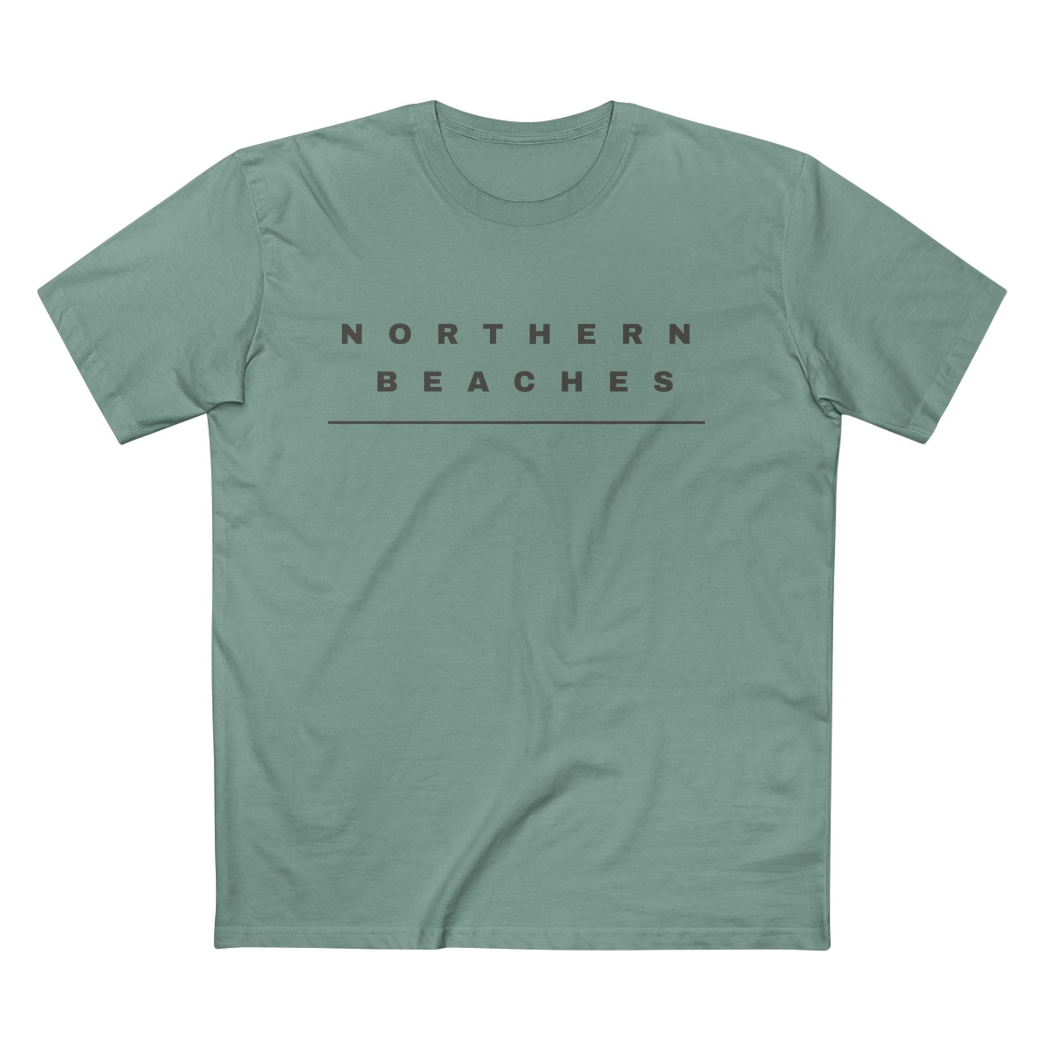 Northern Beaches front/back Logo Adult T-Shirt 