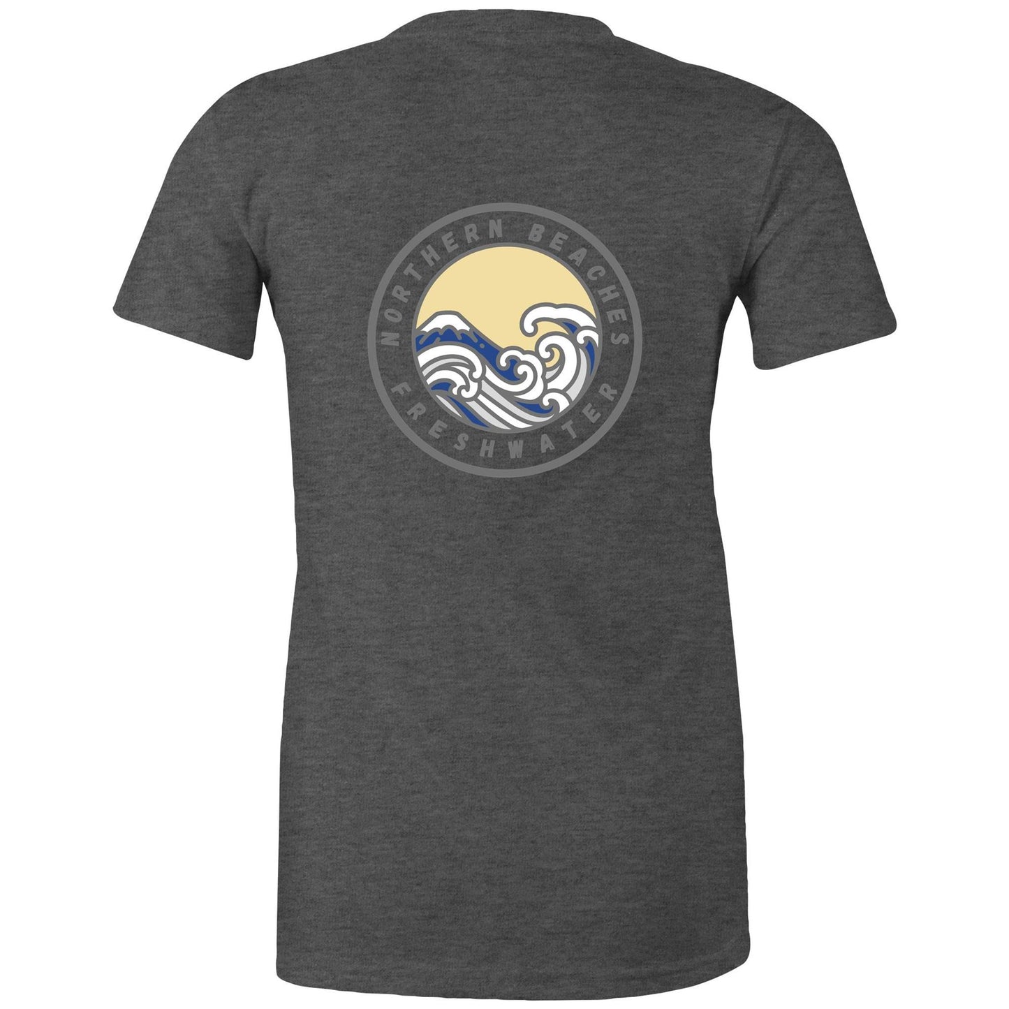 AS Colour Cotton Women's Maple Tee Freshwater logo - Lost Manly Shop