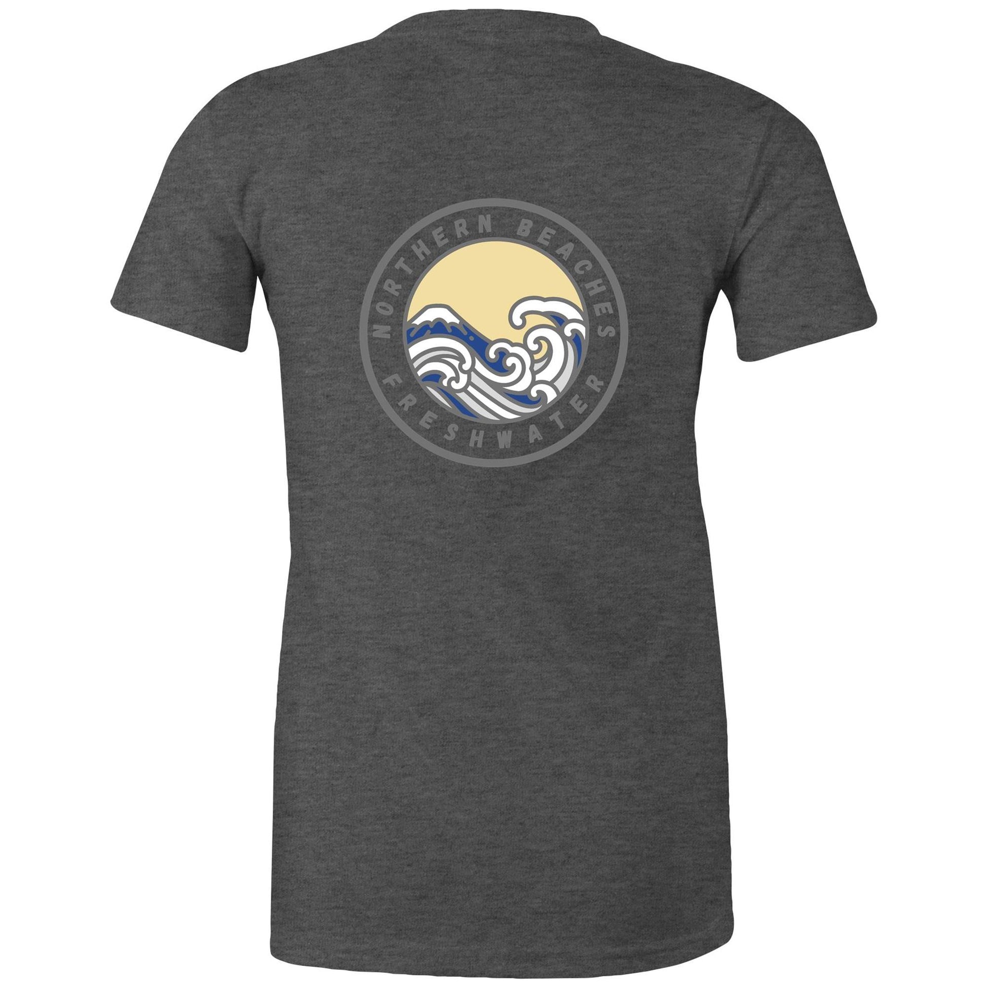AS Colour Cotton Women's Maple Tee Freshwater logo - Lost Manly Shop