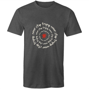T-Shirt Never Stop Trying 