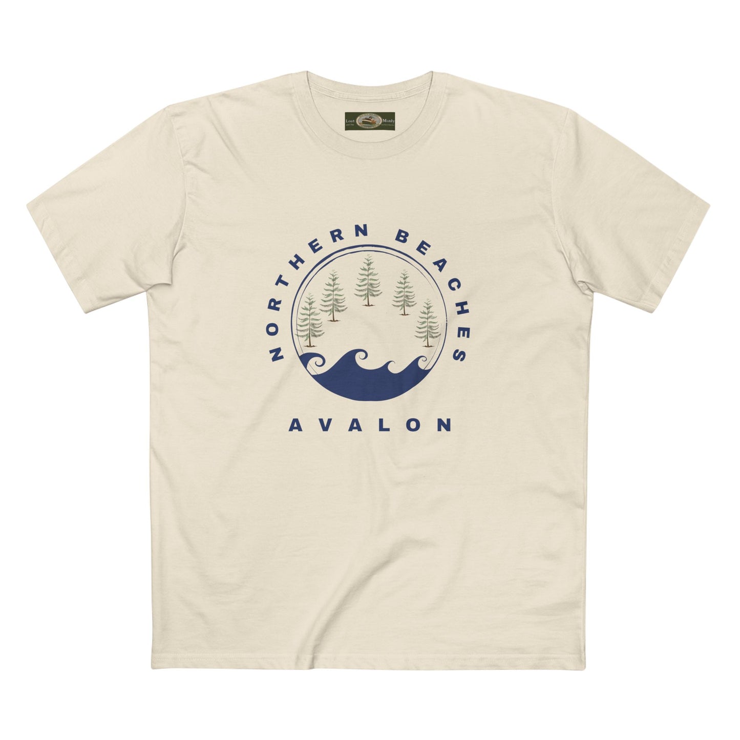 Lost Manly original Avalon Custom Logo edition T-Shirt - Lost Manly Shop