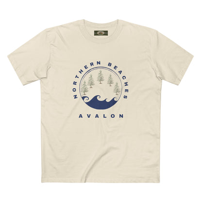 Lost Manly original Avalon Custom Logo edition T-Shirt - Lost Manly Shop