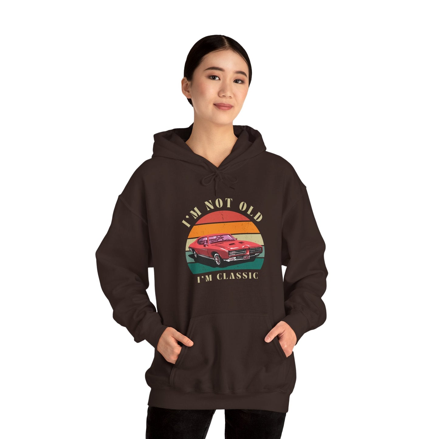 Vintage Classic Humour Logo Hoodie 