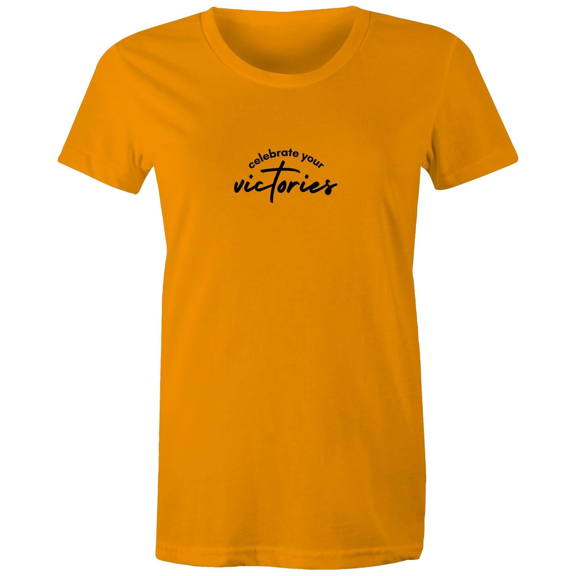 Women's Maple Tee Celebrate your Victories 