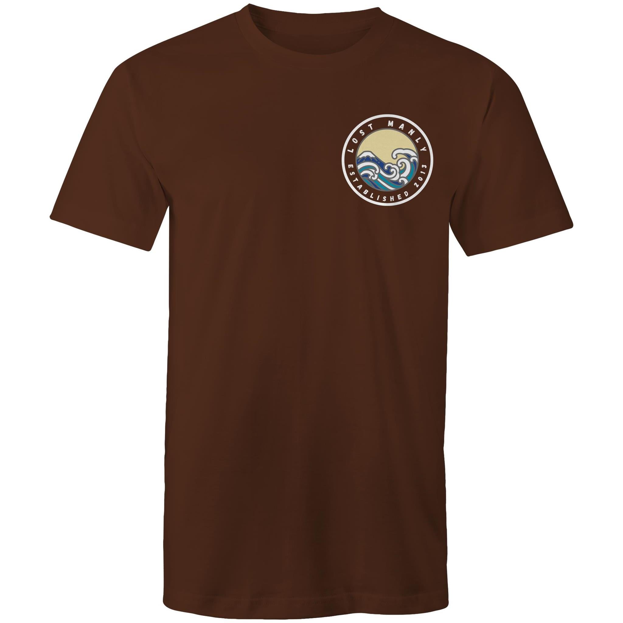 Lost Manly Northern Beaches Sydney Australia Printed Logo T-Shirt Ogo Merch