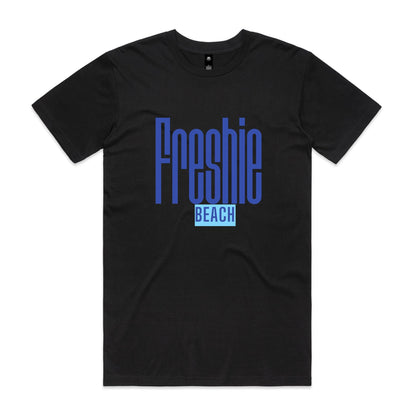 Lost Manly custom logo Freshie Beach AS Colour Staple Tee - Lost Manly Shop