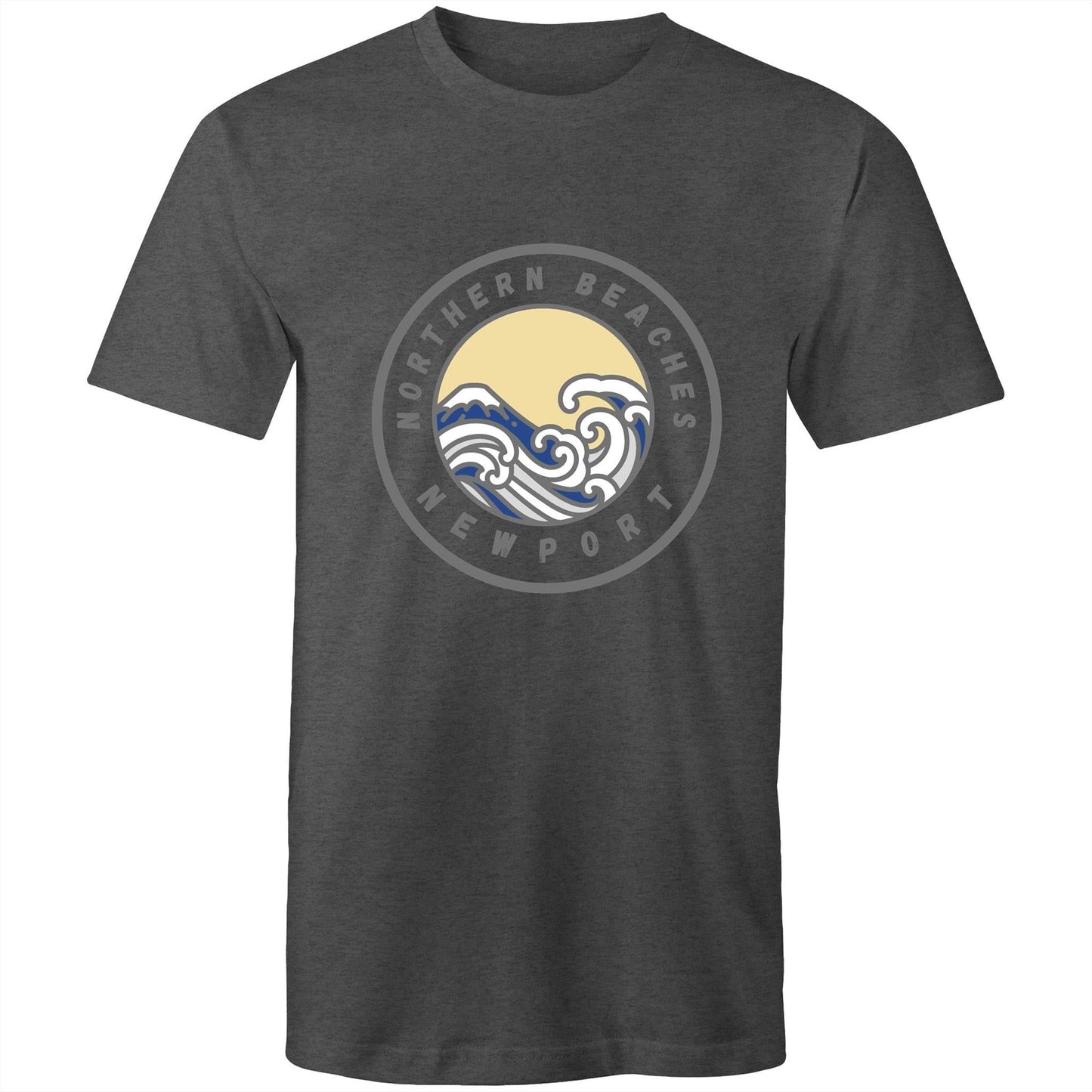 AS Colour Staple - Mens T-Shirt Newport logo front - Lost Manly Shop