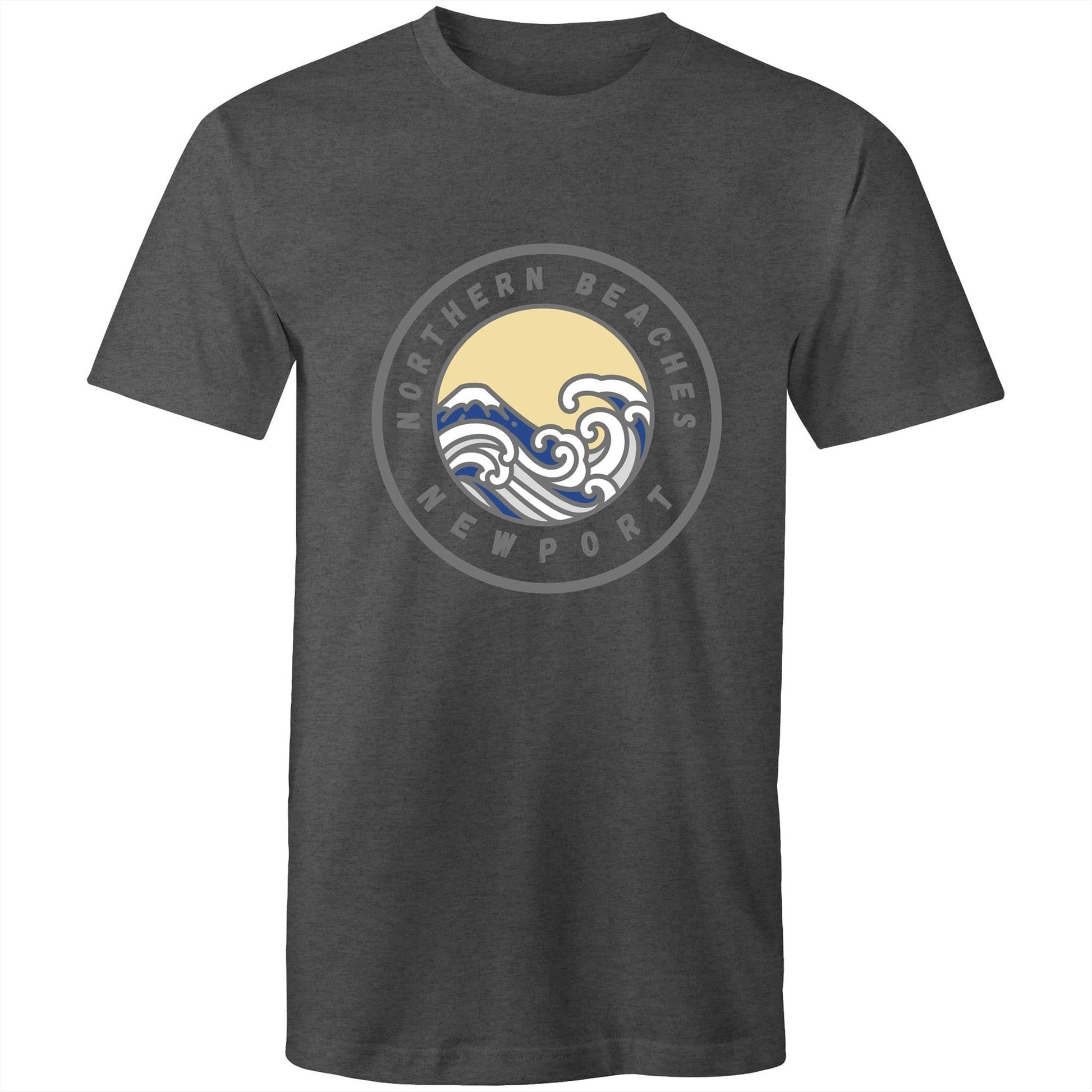 AS Colour Staple - Mens T-Shirt Newport logo front - Lost Manly Shop
