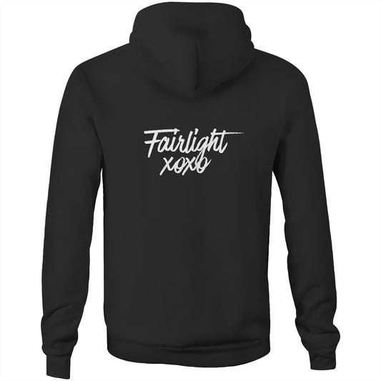 Lost Manly Stencil Hoodie Fairlight XOXO Custom Logo Edition