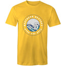 Northern Beaches Born and Bred custom logo printed on AS Colour Staple - Mens T-Shirt 
