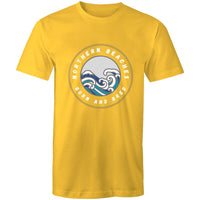 Northern Beaches Born and Bred custom logo printed on AS Colour Staple - Mens T-Shirt 