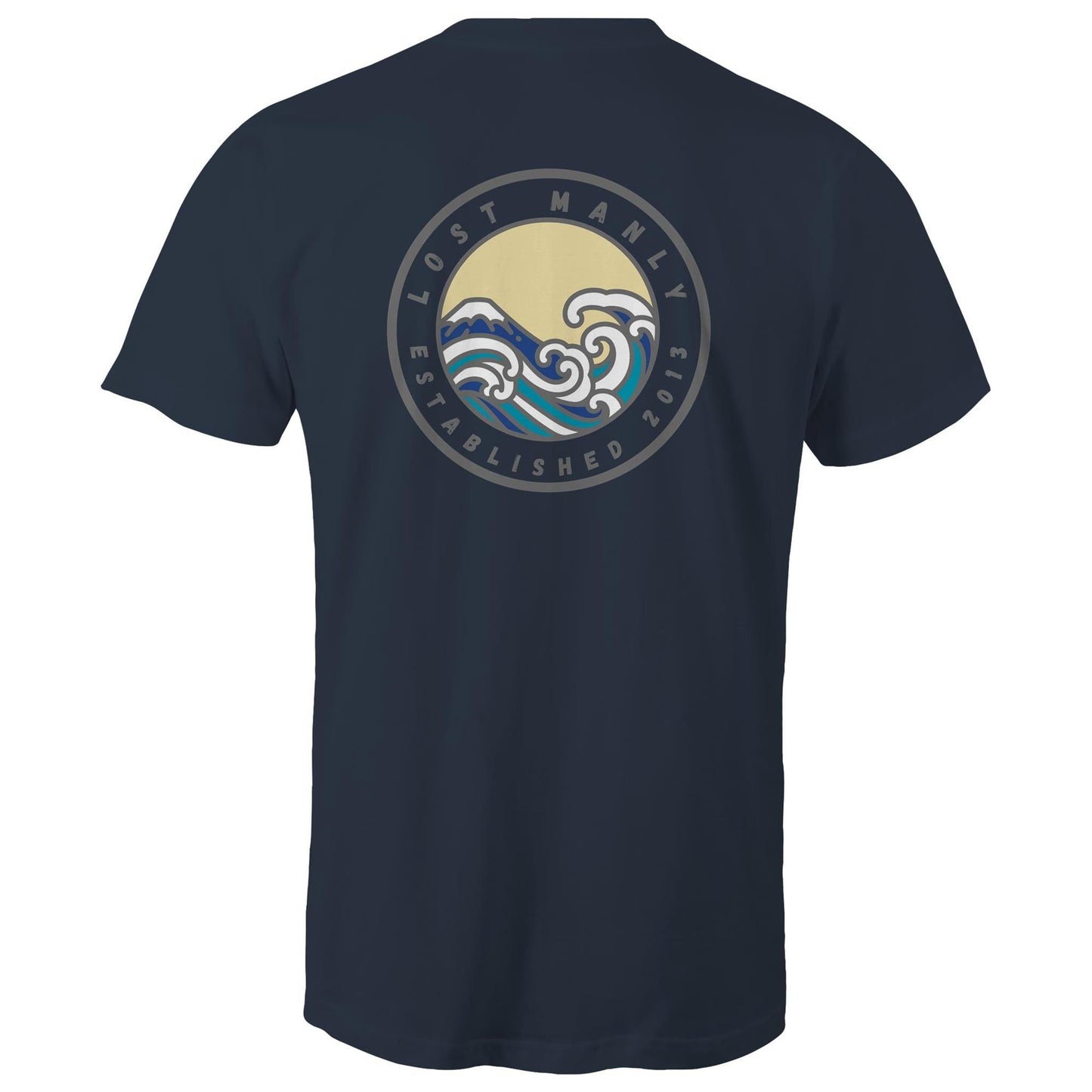 Lost Manly Northern Beaches Sydney Australia logo Printed T-Shirt Ogo Merch