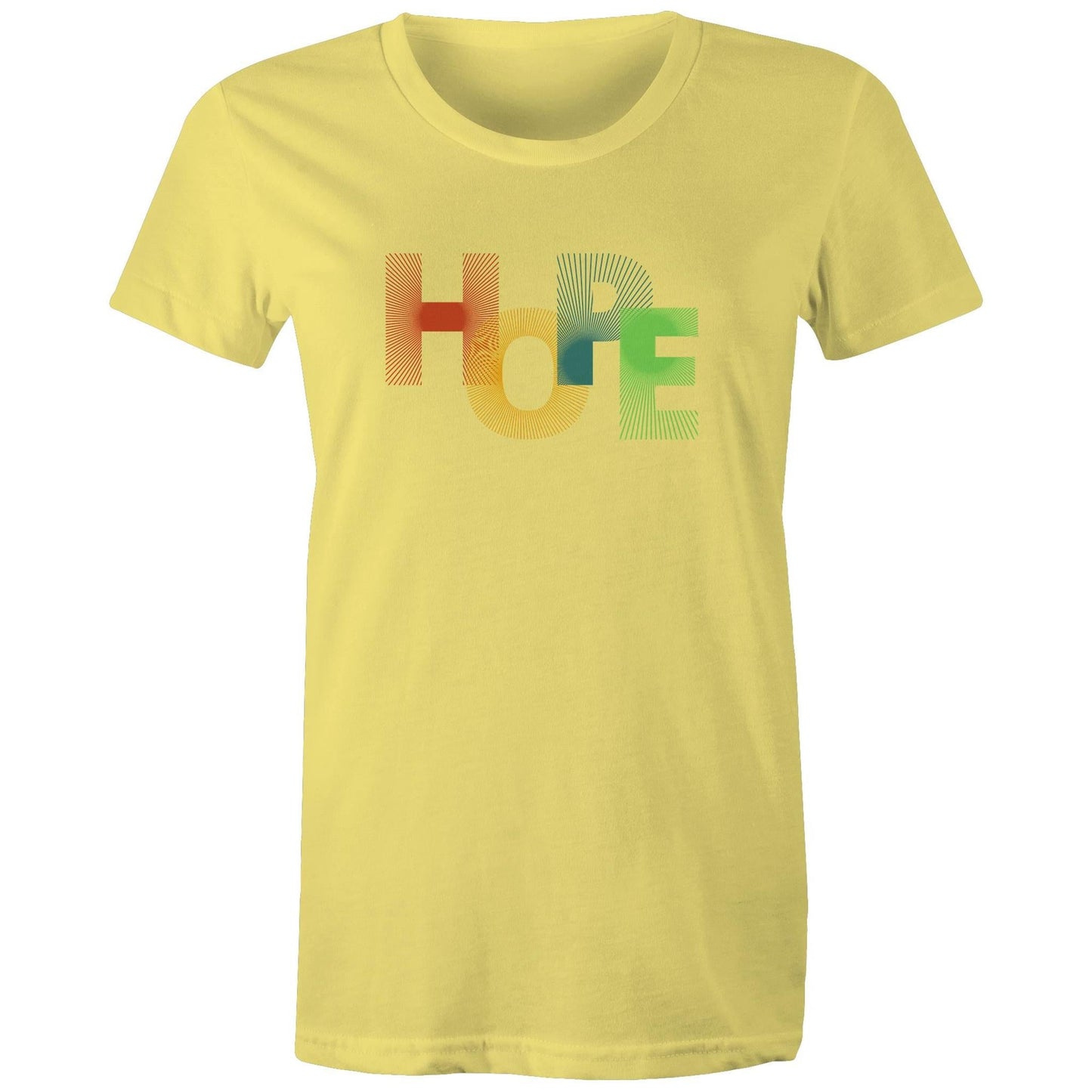 Women's Maple Tee HOPE Print 