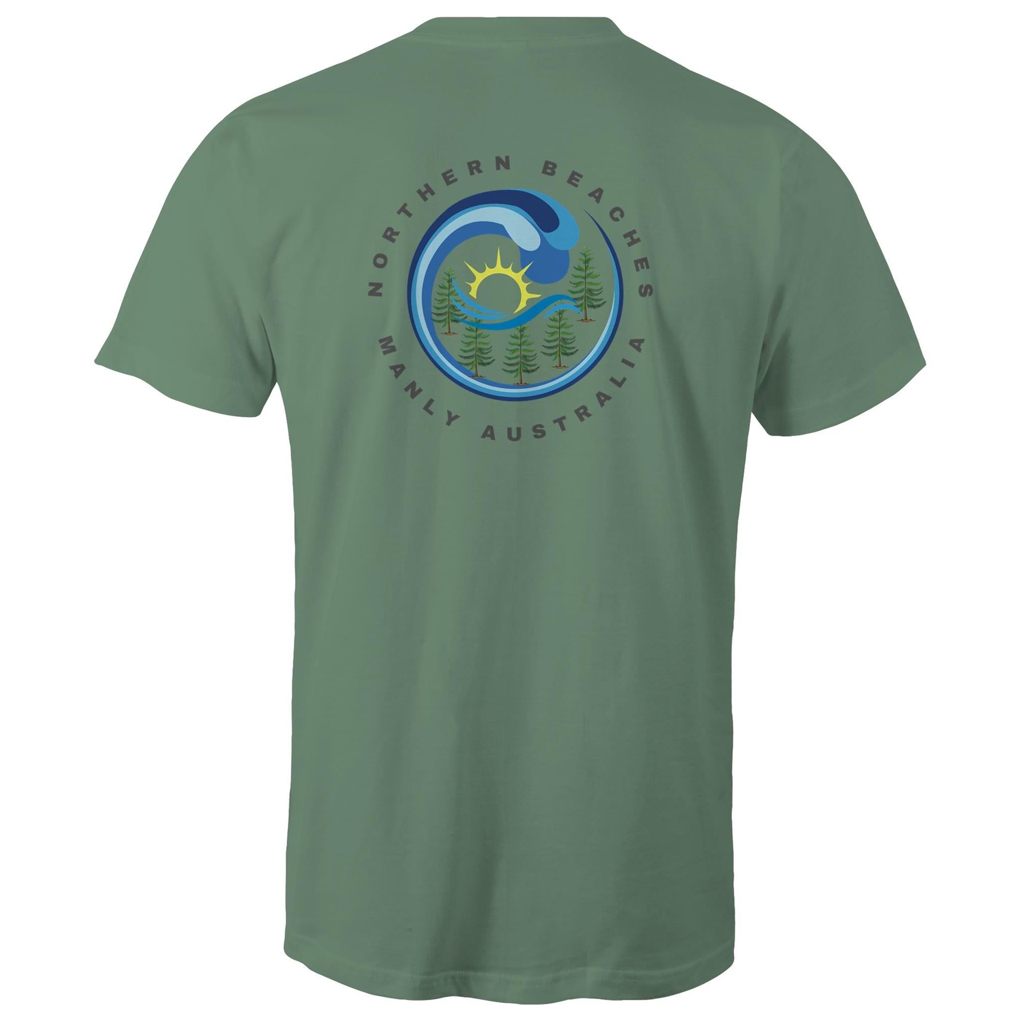 Manly Northern Beaches Sydney Australia Printed Logo T-Shirt Ogo Merch
